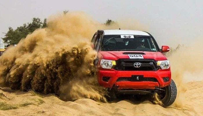 چولستان جیپ ریلی کاآج آغازسکیورٹی انتظامات مکمل