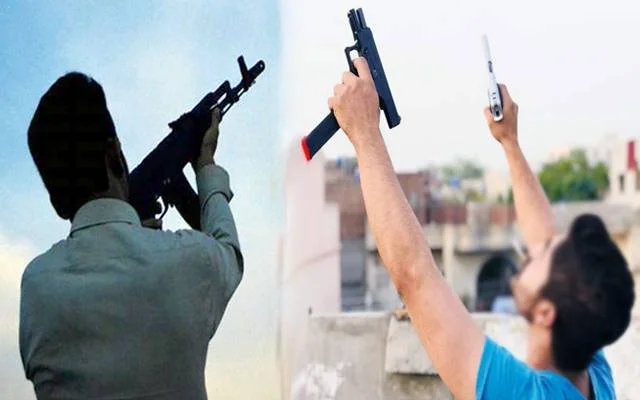 پولیس ان ایکشن، اسلحہ کی نمائش کرنے والا سیاسی کارکن گرفتار