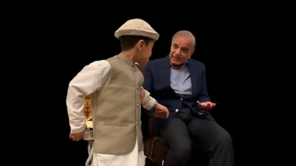 ’’آج میں وزیراعظم ہوں‘‘، سوشل میڈیا اسٹار شیراز کی شہباز شریف سے ملاقات