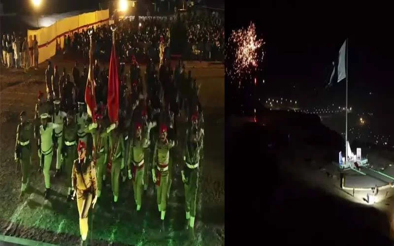 یوم پاکستان کے موقع پر گوادر میں پریڈ نکالی گئی۔