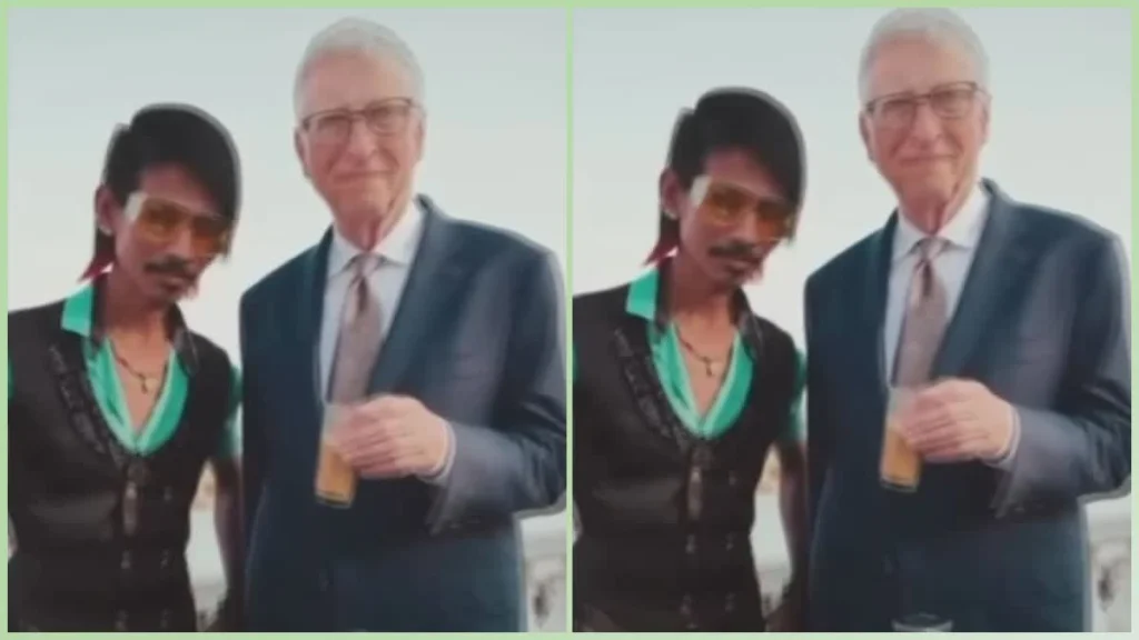 بل گیٹس چائے پینے بھارت کے ’ڈولی چائے والا‘ کے اسٹال پر پہنچ گئے، ویڈیو وائرل