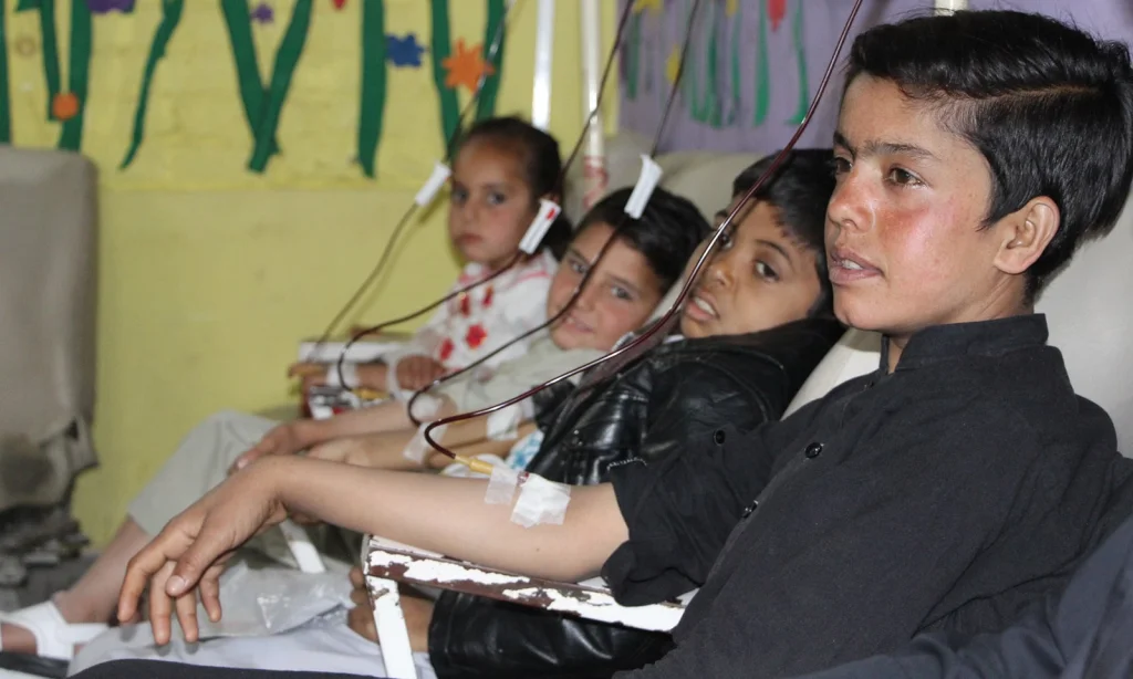 ٹی ایچ کیوہسپتال کہروڑپکامیں تھیلسیمیاسنٹربنانے کاٹاسک