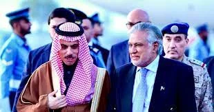 سعودی وزیر خارجہ شہزادہ فیصل وزیراعظم کی رہائش گاہ پہنچ گئے
