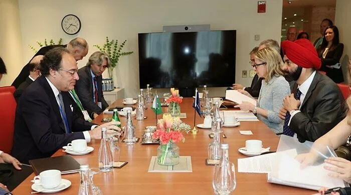 وزیر خزانہ کی امریکی محکمہ خارجہ کے حکام سے ملاقات