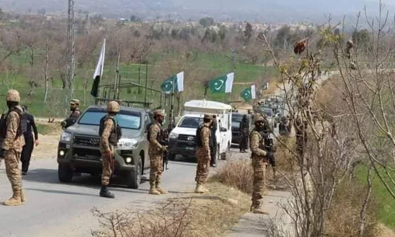 سیکیورٹی فورسز نے افغانستان سے دراندازی کی کوشش ناکام بناتے ہوئے 7 دہشت گردوں کو ہلاک کردیا۔