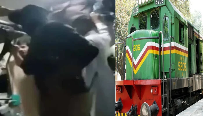 ملت ایکسپریس حادثہ: اب تک کی تحقیقات کے مطابق خاتون نے چھلانگ لگا دی، ترجمان ریلوے