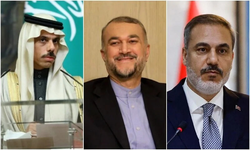 ایران کا سعودی عرب، قطر، ترکی اور روس کے وزرائے خارجہ سے ٹیلی فونک رابطہ