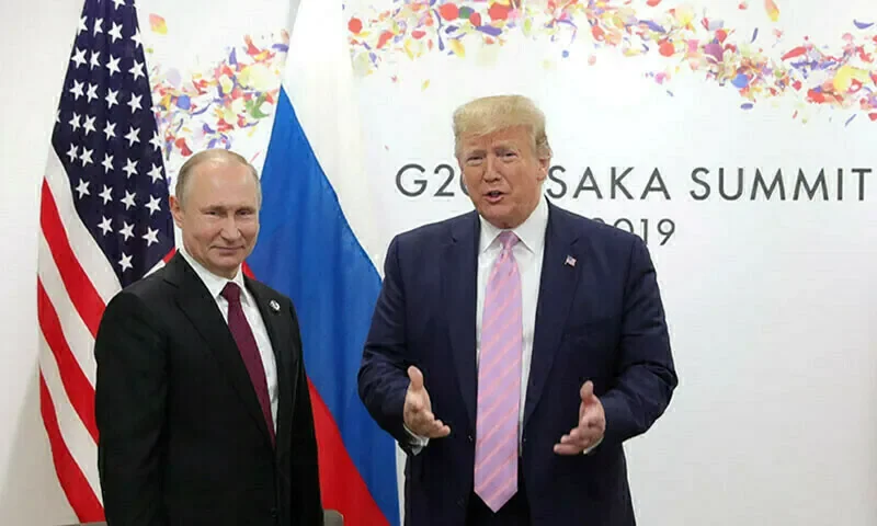 "امریکی صدر ٹرمپ کا روسی صدر پیوٹن سے بات چیت کا فیصلہ"