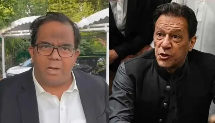 عمران خان نے فیصل چودھری کو لیگل کمیٹی سے نکال دیا