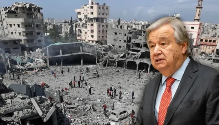 غزہ ایک قتل گاہ میں تبدیل ہو چکا ہے، سربراہ اقوام متحدہ
