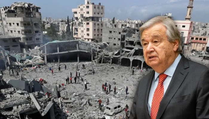 غزہ ایک قتل گاہ میں تبدیل ہو چکا ہے، سربراہ اقوام متحدہ