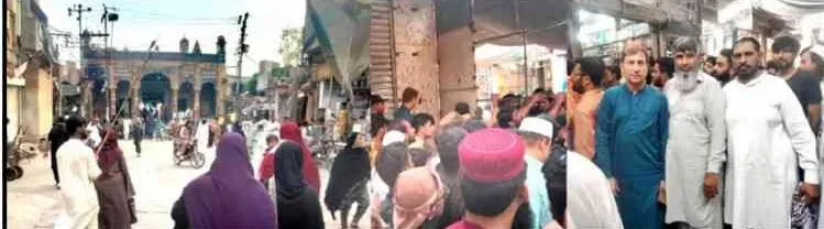 تجاوزات کیخلاف آپریشن،دوبارہ شیڈ لگانے پرحسین آگاہی میں 15 دکانیں سیل