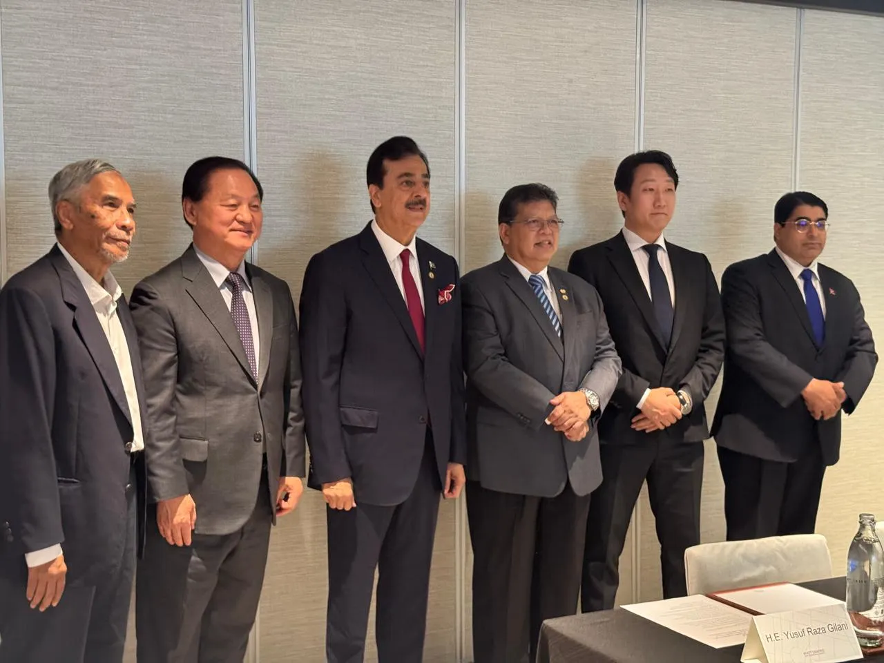 سیول :سید یوسف رضا گیلانی انٹر-پارلیمنٹری سپیکرز کانفرنس کے بانی چیئرمین نامزد