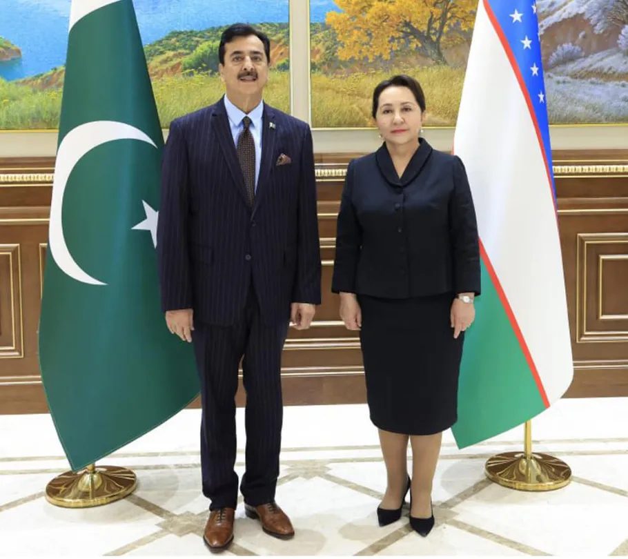 یوسف رضا گیلانی اورازبک چیئرپرسن سینیٹ کی ملاقات، خطے میں تجارت و یکجہتی کے فروغ کا عزم