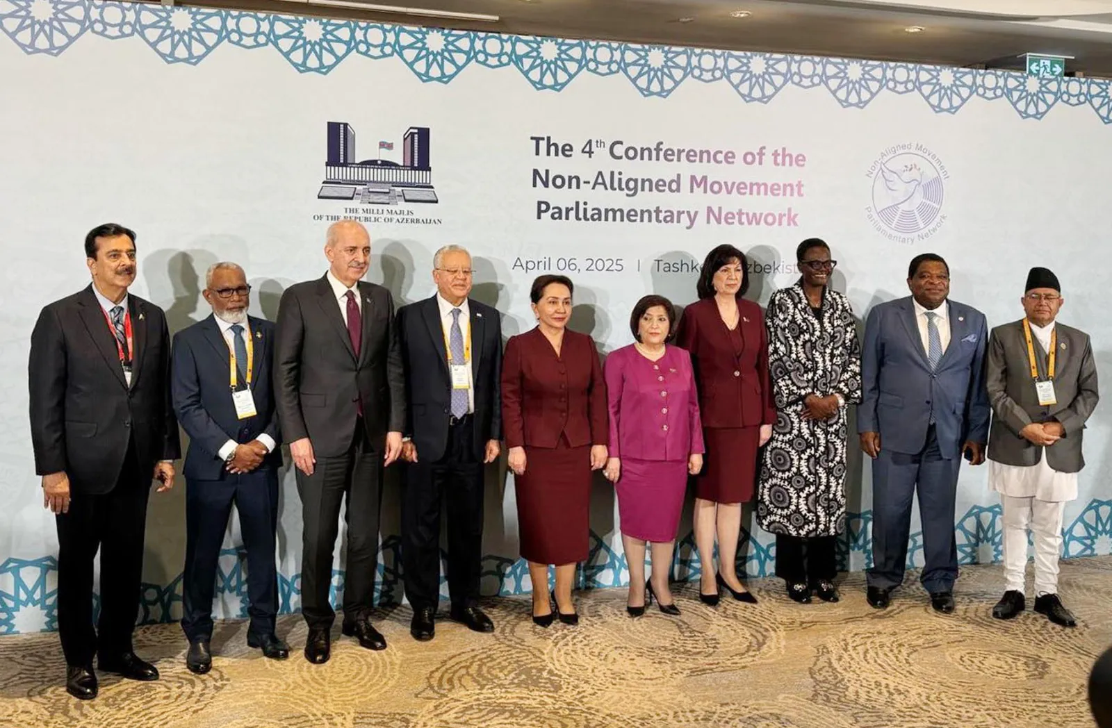 NAM)پارلیمانی نیٹ ورک کانفرنس،یوسف رضا گیلانی کاعالمی اقتصادی پالیسیوں،تنازعات کے پُرامن حل پر زور