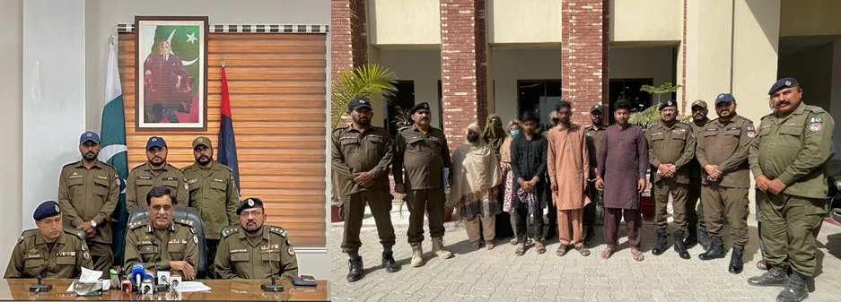 تھانہ سٹی جلالپورنے اندھے قتل کا معمہ حل کرلیا ، 5 ملزمان گرفتار