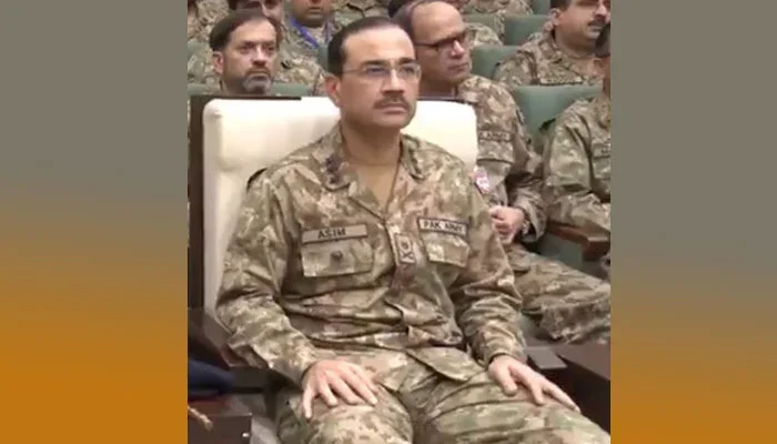 جنرل سید عاصم منیر، چیف آف آرمی سٹاف کاکمبائنڈ ملٹری ہسپتال راولپنڈی کا دورہ