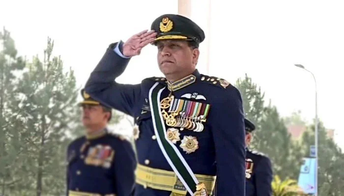 ائیر چیف مارشل کی مدت ملازمت مکمل ہونے پر انکی خدمات جاری رکھنے کا فیصلہ