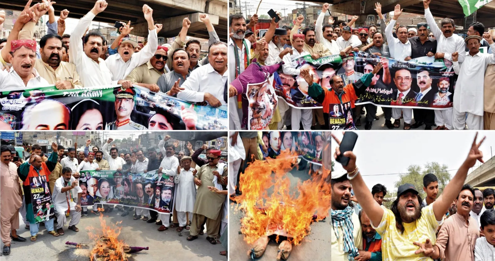 بھارتی آبی جارحیت کے خلاف پیپلزپارٹی کا احتجاج اور پاک فوج سے اظہار یکجہتی