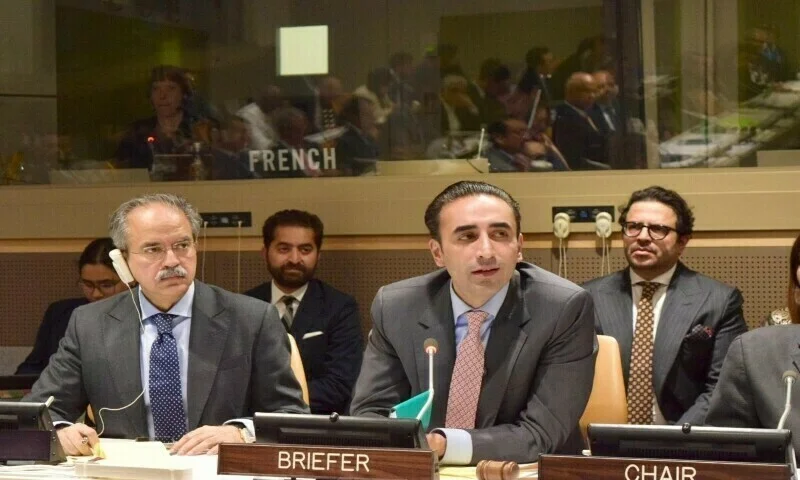 جارحانہ بھارتی پالیسیوں سے دنیا غیر محفوظ ہوگئی، امن کا واحد راستہ بات چیت ہے، بلاول