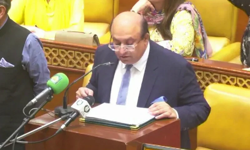 پنجاب اسمبلی میں 5 ہزار 335 ارب روپے کا ٹیکس فری بجٹ پیش