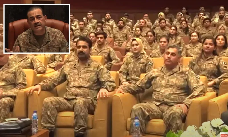 ہندوستان کو واضح پیغام ہے اسکی اجارہ داری کبھی قبول نہیں کریں گے: فیلڈ مارشل