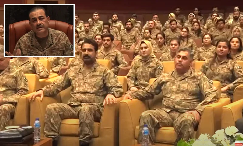 ہندوستان کو واضح پیغام ہے اسکی اجارہ داری کبھی قبول نہیں کریں گے: فیلڈ مارشل