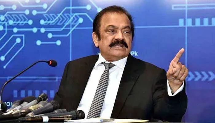 پی ٹی آئی کے لوگ تحریک میں قانون ہاتھ میں لیں گے اور دھر لیے جائیں گے: راناثنااللہ