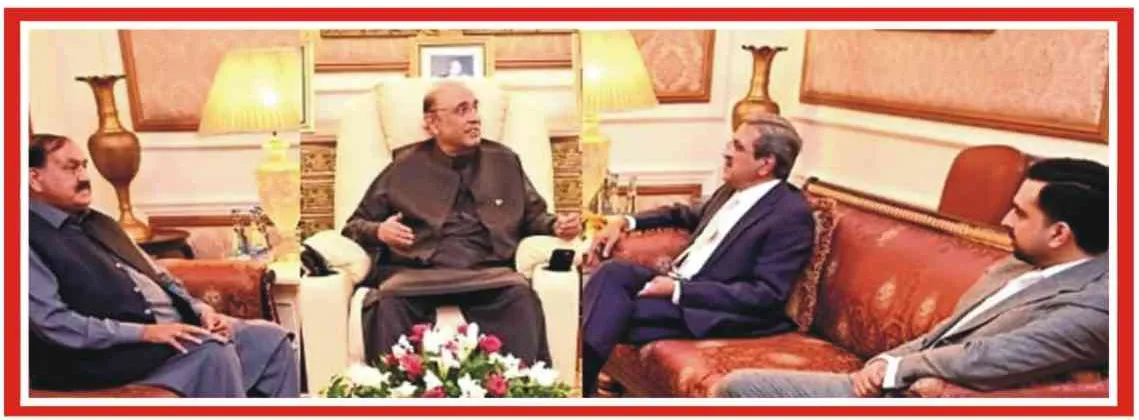 جنوبی پنجاب کے عوام کی محبت اور قربانیاں پارٹی کا سرمایہ ہیں:صدر زرداری