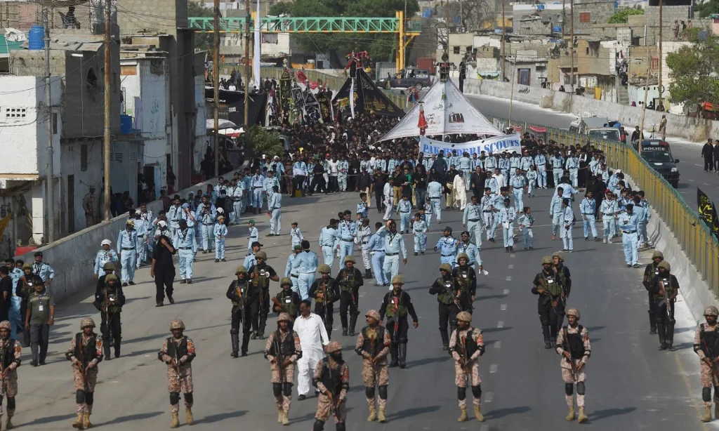 محرم الحرم میں جلسوں اور مجالس میں سیکورٹی کیلئے لوہے کے پائپ نصب کرنے پر اتفاق