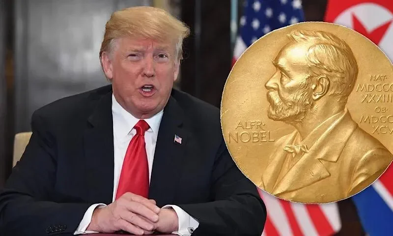 پاکستان کی صدر ٹرمپ کو نوبل امن انعام کے لیے نامزد کرنے کی سفارش