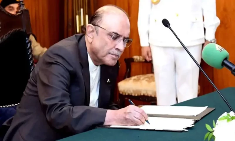 صدرمملکت  نے ورچوئل اثاثہ جات ریگولیٹری اتھارٹی آرڈیننس 2025 جاری کر دیا