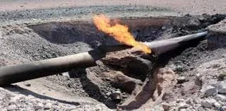 دہشتگردوں نے پھر پنجاب جانے والی مین گیس پائپ لائن کو دھماکے سے اڑا دیا