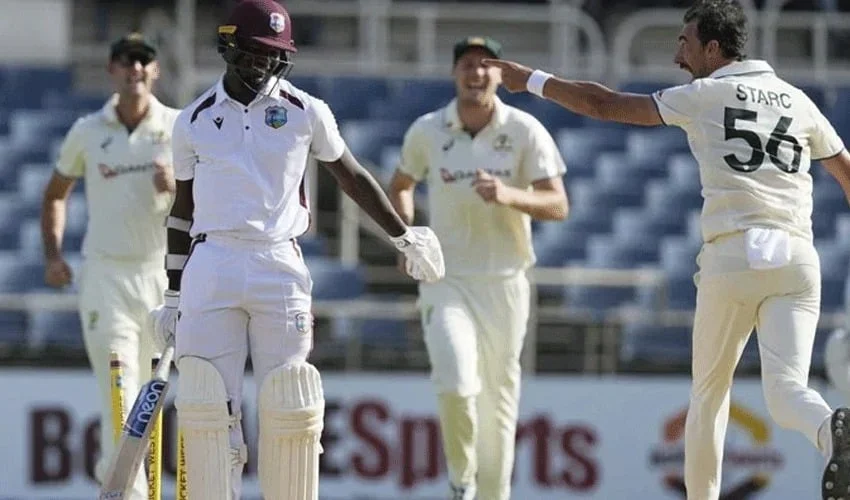 کنگسٹن ٹیسٹ، آسٹریلیا نے ویسٹ انڈیز کو 27 رنز پر آل آؤٹ کرکے 176 رنز سے ہرا دیا