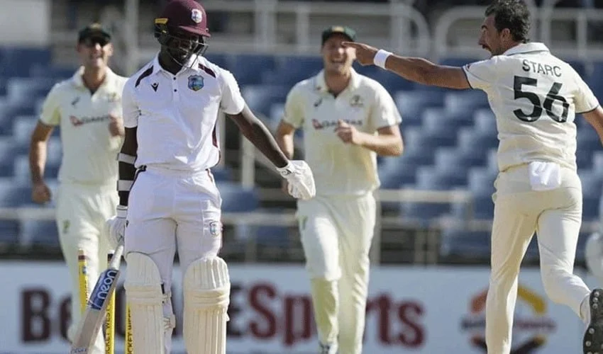 کنگسٹن ٹیسٹ، آسٹریلیا نے ویسٹ انڈیز کو 27 رنز پر آل آؤٹ کرکے 176 رنز سے ہرا دیا