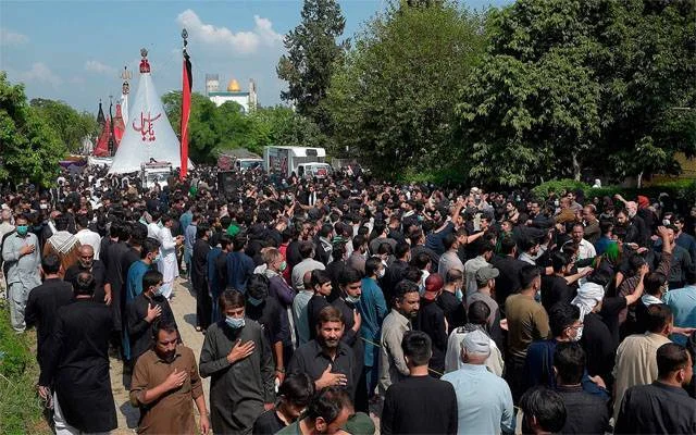 ملک بھر میں 9 محرم الحرام کے جلوس و مجالس، سکیورٹی کے سخت انتظامات