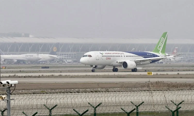 چینی مسافر بردار طیارے پاکستان کی فضاؤں میں: کرایوں میں 40 فیصد کمی