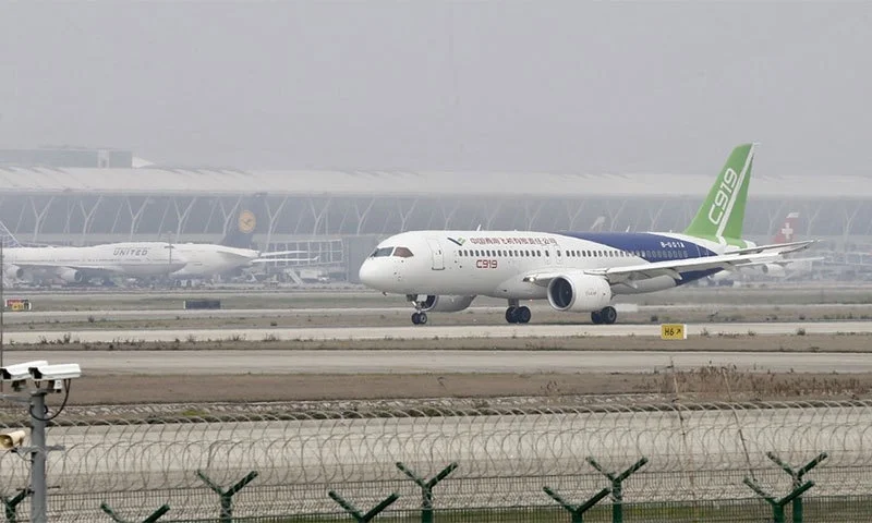 چینی مسافر بردار طیارے پاکستان کی فضاؤں میں: کرایوں میں 40 فیصد کمی