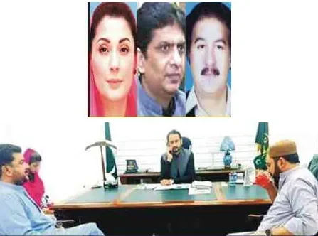 علی حیدر گیلانی کے فرنٹ مین کا اسکینڈل: نائب تحصیلدار پر سیاسی اثر و رسوخ کے الزامات