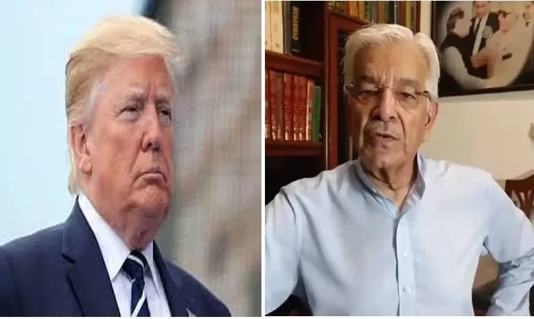 ٹرمپ کا پاکستان کے دورے کا کوئی پروگرام نہیں: خواجہ آصف