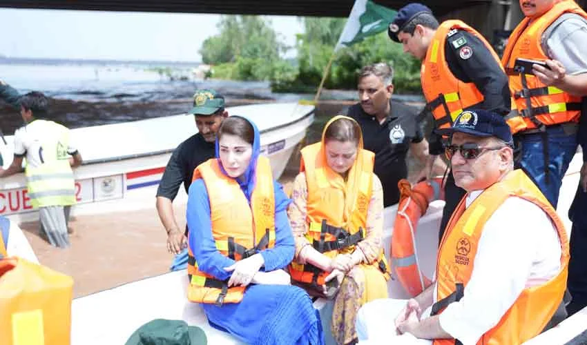 حکومتی غفلت کی وجہ سے کوئی جان نہیں گئی،ادارے الرٹ نہ ہوتے تو تباہی زیادہ ہوتی، مریم نواز