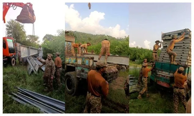 پاک فوج نیا پل: باجوڑ اور دیر کے لیے اہم رابطہ بحال