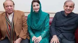 نواز، شہباز اور مریم کی مری میں ملاقات، سیلاب کی تازہ صورتحال پر تبادلہ خیال