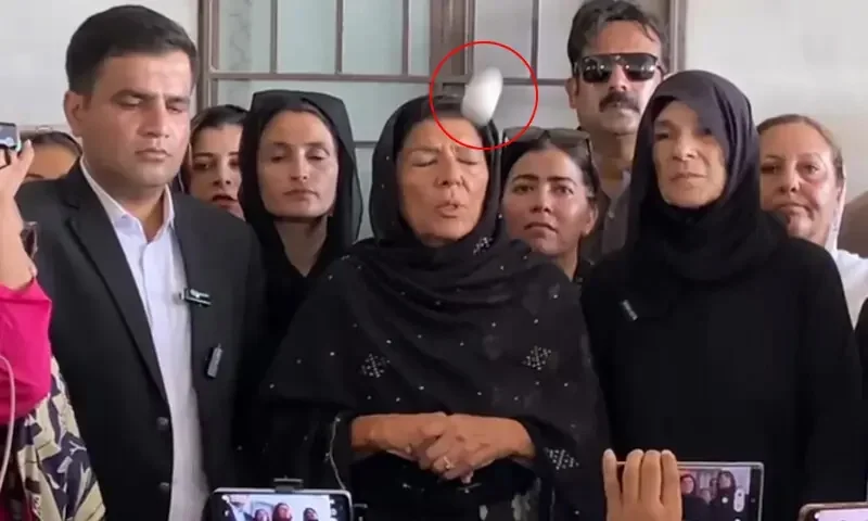 راولپنڈی: علیمہ خان انڈا حملہ، 2 خواتین حراست میں