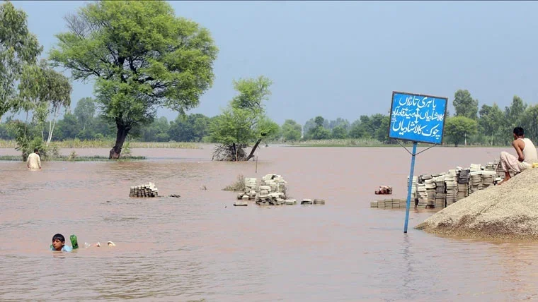 پاکپتن میں ستلج کا کٹاؤ جاری، ایک گاؤں مکمل دریا برد، دوسرے کے 50 گھر غائب