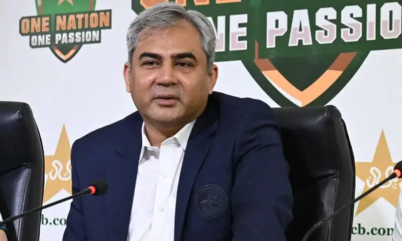 جنوبی افریقہ کو شکست دینے پر چیئرمین پی سی بی کی قومی ٹیم کو مبارکباد