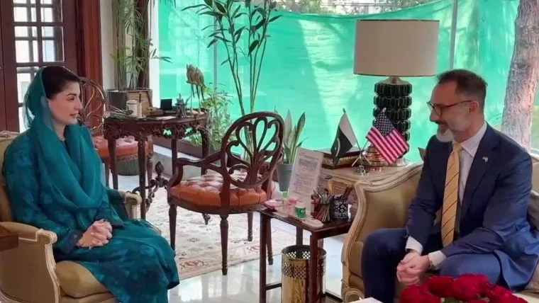 مریم نواز کی سرمایہ کاری کی دعوت: امریکی قونصل جنرل سے اہم ملاقات