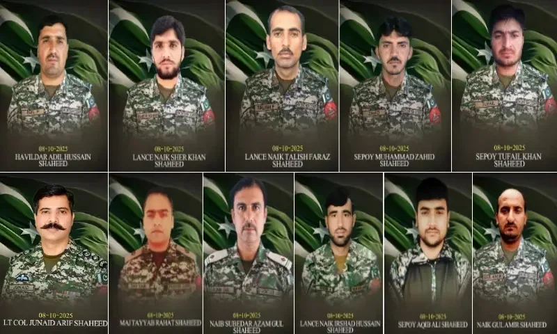 اورکزئی میں فائرنگ کے تبادلے میں 19 خوارج ہلاک اور 11 جوان شہید، آئی ایس پی آر