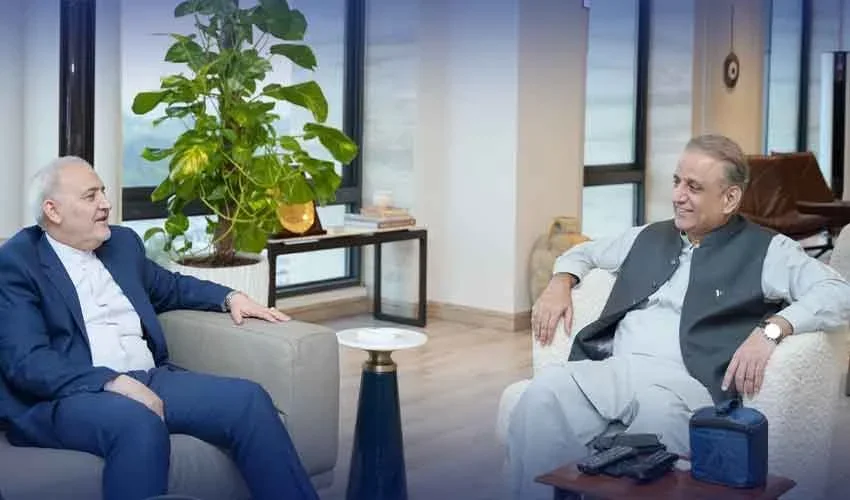 عبدالعلیم خان اور ایرانی سفیر کی ملاقات: ایران سے تجارتی حجم بڑھانے پر اتفاق