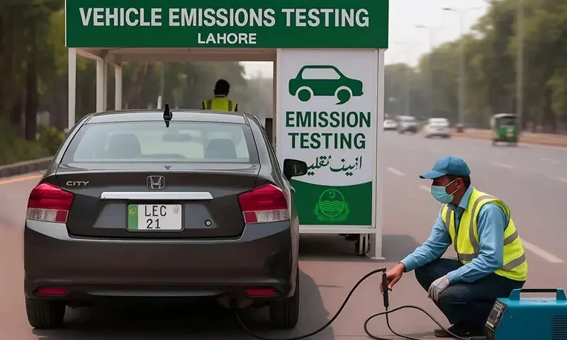 15 نومبر سے بغیر گرین اسٹیکر گاڑیاں بند، محکمہ ماحولیات پنجاب کا ایکشن